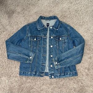 Vintage GAP Indigo Denim Jean Jacket - Size Medium